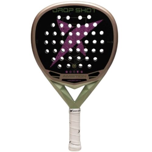 Pala de Pádel Drop Shot Explorer Soft Woman 2026/ Marrón y Púrpura